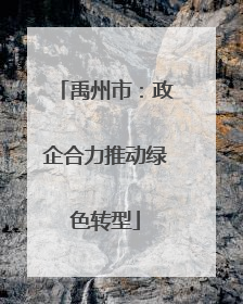 禹州市：政企合力推动绿色转型