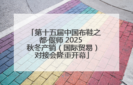 第十五届中国布鞋之都·偃师 2025 秋冬产销（国际贸易）对接会隆重开幕