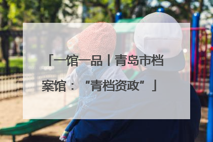 一馆一品丨青岛市档案馆：“青档资政”