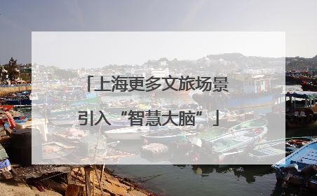 上海更多文旅场景引入“智慧大脑”