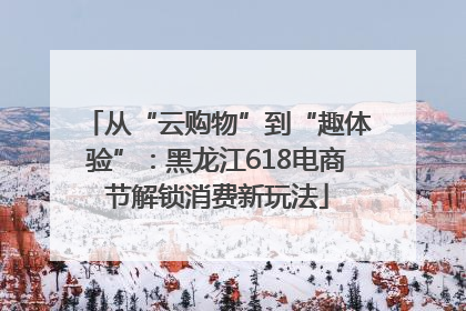 从“云购物”到“趣体验”：黑龙江618电商节解锁消费新玩法