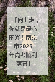 向上走，你就是最亮的光！南京市2025年高考顺利落幕