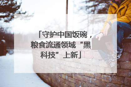 守护中国饭碗，粮食流通领域“黑科技”上新