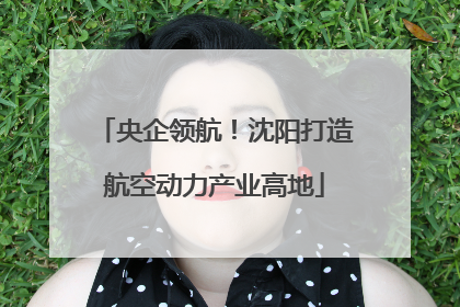 央企领航！沈阳打造航空动力产业高地