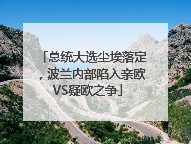 总统大选尘埃落定，波兰内部陷入亲欧VS疑欧之争