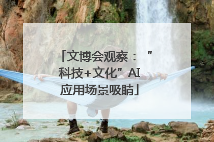 文博会观察：“科技+文化”AI应用场景吸睛
