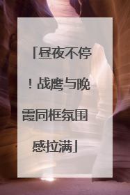 昼夜不停！战鹰与晚霞同框氛围感拉满