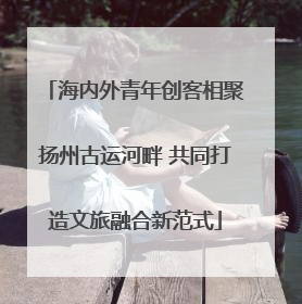 海内外青年创客相聚扬州古运河畔 共同打造文旅融合新范式