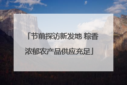 节前探访新发地 粽香浓郁农产品供应充足