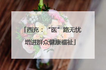 西充：“医”路无忧 增进群众健康福祉