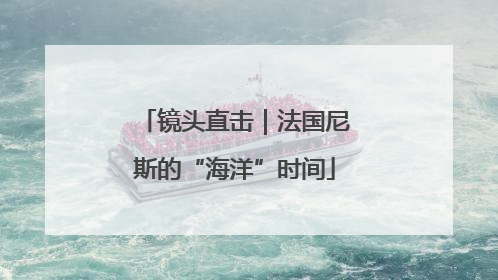 镜头直击｜法国尼斯的“海洋”时间