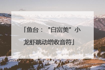 鱼台：“白富美”小龙虾跳动增收音符