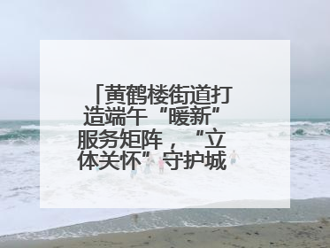 黄鹤楼街道打造端午“暖新”服务矩阵，“立体关怀”守护城市“摆渡人”