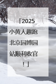 2025小黄人趣跑北京园博园站顺利收官！